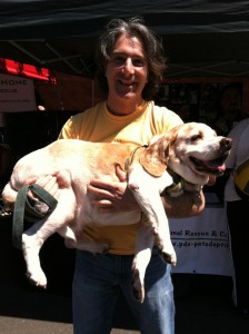Larry & Scooby @ Furever Pets Street Fair 7-21-12